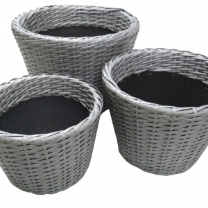 Кашпо полиротанг, 60л