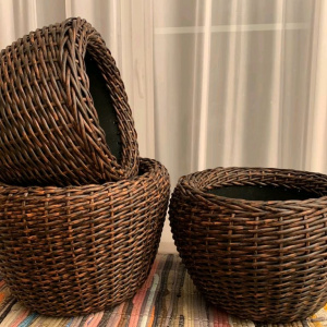 Кашпо полиротанг, 90л