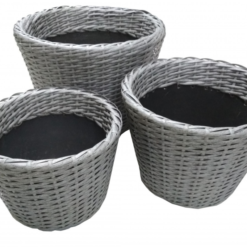 Кашпо полиротанг, 60л