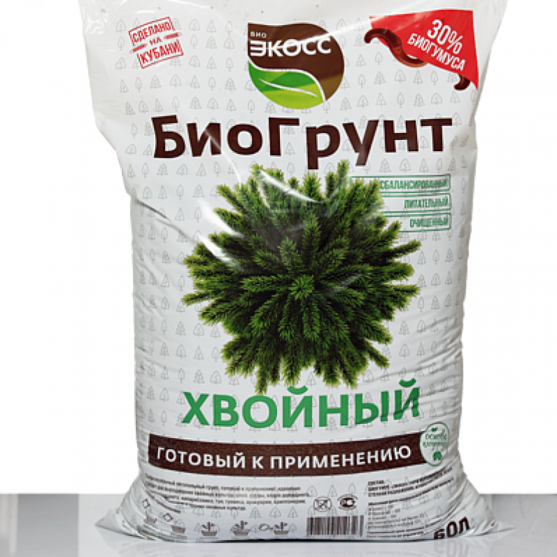 БиоГрунт "ЭКОСС-ХВОЙНЫЙ", 60л